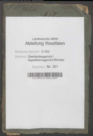 Gerichtstage zu Billerbeck