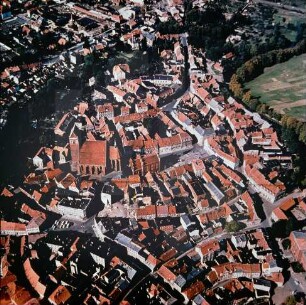 Altstadt von Perleberg : Blickrichtung Norden