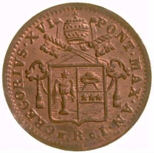 Münze, Quattrino, 1831