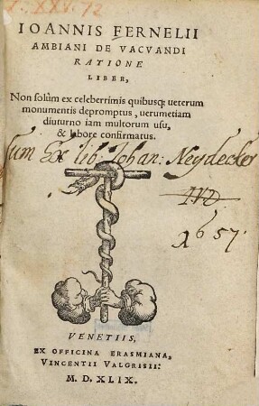 De Vacuandi ratione liber