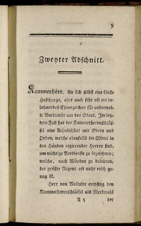 Kammerherr. - Leichenpredigt,[...]