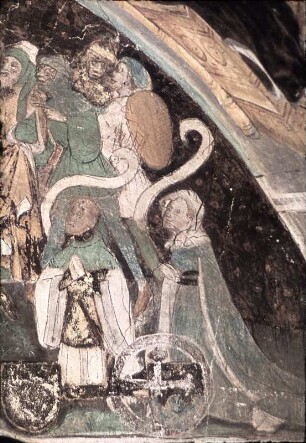Kreuzigung Christi mit Stifterpaaren