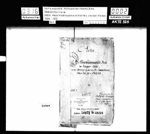 Verpflichtung des Detlev Carl Graf von Einsiedel zum Kreishauptmann