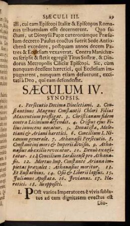 29-45, Saeculum IV.