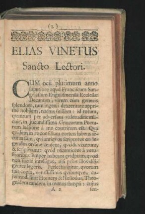Epistola.