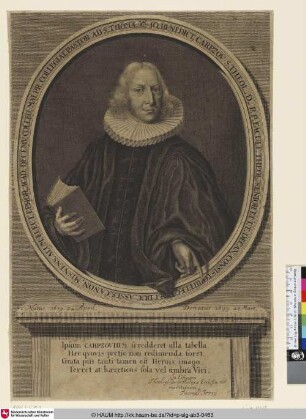 [Carpzov, Johann Benedikt (II.)]