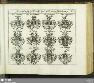Regenspurgische Adeliche Patricii und Geschlechter