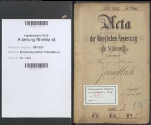 Jungbluth, Hubert, geb. 22.05.1832, Reg.Rat. Bd. 2
