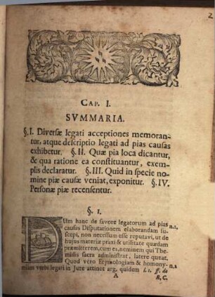 Disputatio inauguralis iuridica de legatis ad pias causas