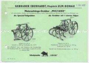 Motoranhänge-Grubber "Multand"