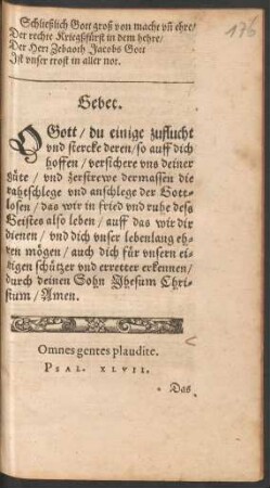 Omnes gentes plaudite. Psal. XLVII.