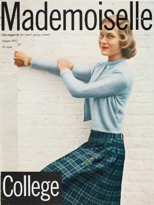 Modeaufnahme, Tearsheet, Cover (Mademoiselle)