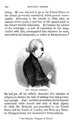THE REV. W. RICHARDS (A Sketch from memory, by the Author.)