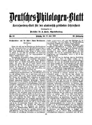 Kerschensteiner und die höhere Schule Deutschlands : (Fortsetzung) ; II.
