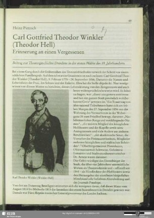 Carl Gottfried Theodor Winkler (Theodor Hell)