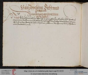 Rezept gegen Podagra