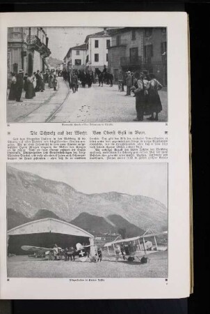 Fliegerstation im Kanton Tessin.