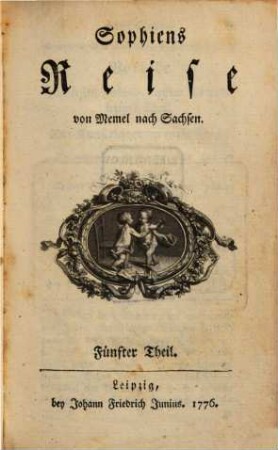 Sophiens Reise von Memel nach Sachsen, 5