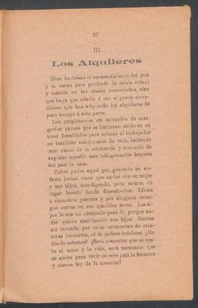 Los alquileres