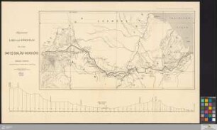 Allgemeiner Lage- und Höhenplan der Linie Dar-Es-Ssalâm - Morogóro : zur Anlage 2 zum Etat für das ostafrikanische Schutzgebiet auf das Rechnungsjahr 1901 gehörig
