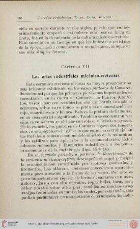 Capítulo VII. Las artes industriales micénico-cretenses