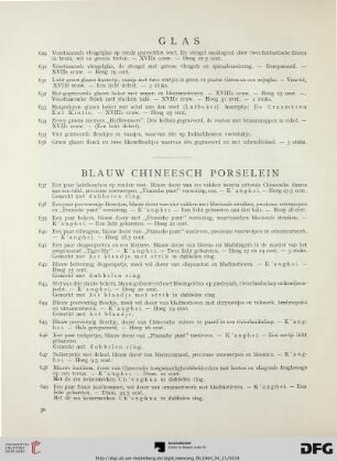Blauw chineesch porselein (Nr. 637-672)