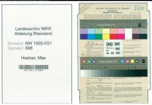 Entnazifizierung Max Hoelzer , geb. 21.05.1887 (Postbeamter)