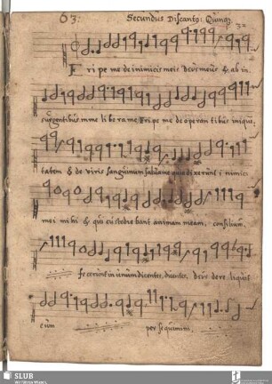Gallus, Iacobus: Eripe me