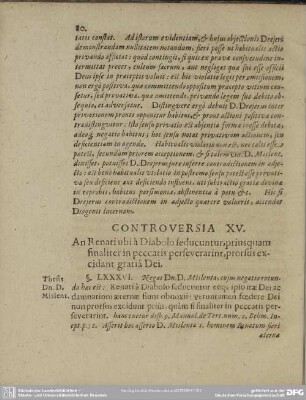 Controversia XV.