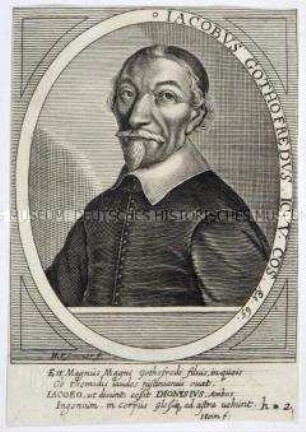 Porträt des Juristen Jacques Godefroy