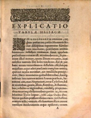 Hieronymi Aleandri Antiquae tabulae marmoreae solis effigie symbolisque exculptae accurata explicatio