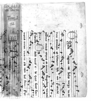 Miscellanea sacra cum indicibus - BSB Clm 867