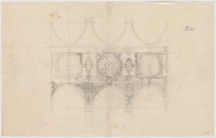 Thiersch, August ; München, Schwanthalerstr. 88; Wohnhaus Niedermeier - Innenraum (Detail)