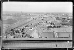 Me 167 Kompressorenbau, Blick von Bau Me 244 Dampfkesselhaus