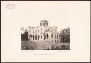 Villa von Alfred Löbbecke, Braunschweig: Ansicht (aus: Öffentliche und Privatgebäude, 1887)