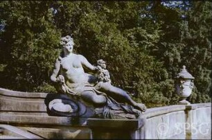 Potsdam, Park Sanssouci, Östlicher Lustgarten, Obeliskportal.