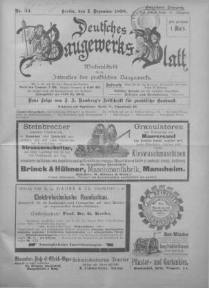 58. Jahrgang. Nr. 34.