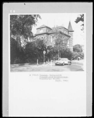 Justus-Liebig-Universität, Frauenklinik-Direktorhaus