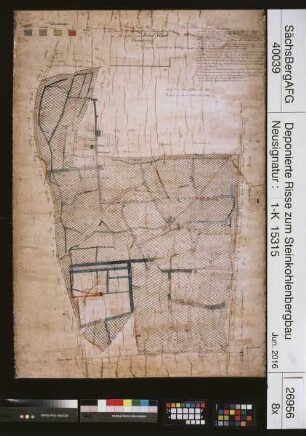 Frisch Glück, Steinkohlenwerk, Oberhohndorf, Baue auf dem 3 1/2-elligen Pechkohlenflöz (mit Nachbringungen)