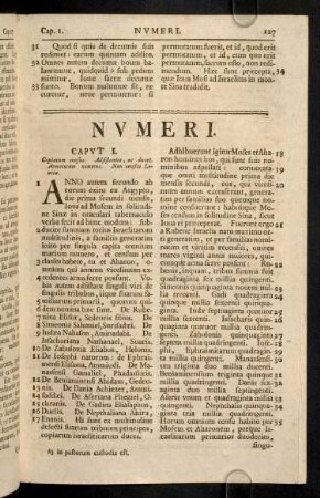 127-167, Numeri