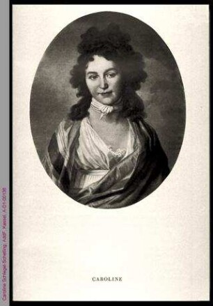 Porträt von Caroline Schlegel-Schelling