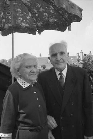 Diamanthochzeit der Eheleute Fritz und Anna Hodapp