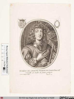 Bildnis Ruprecht (Rupert), Pfalzgraf bei Rhein (gen. "der Kavalier")