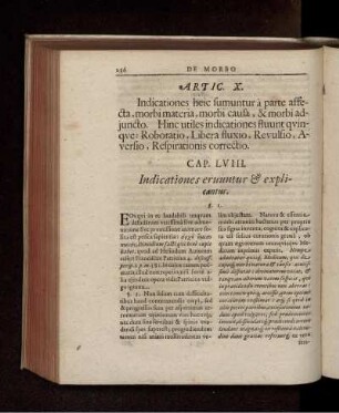 Cap. LVIII. Indicationes eruuntur & explicantur