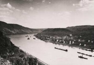 Blick über den Rhein bei Bad Salzig