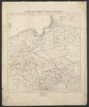 Preussen Posen Polen und Krakau