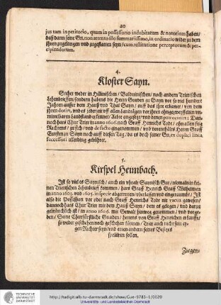 7. Ein Tornois zu Boppart.