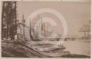 Stadtansicht Görlitz mit Peterskirche und Neißebrücke