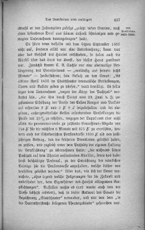 Das Provisorium wird verlängert.