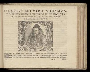 Bildnis des Formschneiders Sigismund Feierabend